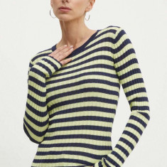 Résumé pulover ArlieRS Knit Blouse femei, culoarea albastru marin, light, 20361115