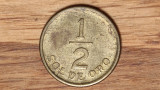 Peru - moneda de colectie - 1/2 sol de oro 1976 - impecabila !, America Centrala si de Sud