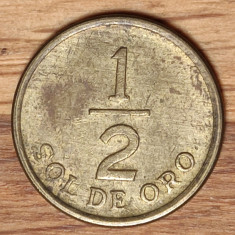Peru - moneda de colectie - 1/2 sol de oro 1976 - impecabila !