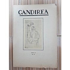 Revista Gandirea, anul II, nr.14/1922