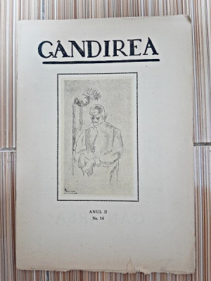 Revista Gandirea, anul II, nr.14/1922 foto