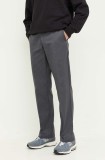Dickies pantaloni 874 barbati, culoarea gri, drept