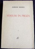 Adrian Maniu - Versuri in proza, antologie editie 1965