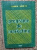 Dumitru Patriche - Programe de marketing (1994) - Virgil Madgearu - INCC - Carte Economie, Marketing