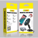 Cumpara ieftin Suport Metalic Auto, Magnetic, Rotire 360&deg;, Fixare pe Bord, Unghi Inclinare Reglabil, Compatibilitate Universa