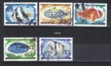 Coreea de Nord 1991, Fauna, Pesti, stampilat