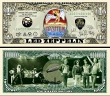 !!! SUA = FANTASY NOTE (TJ6) = TRUPA &#039;&#039; LED ZEPPELIN &#039;&#039; - 2015 - UNC