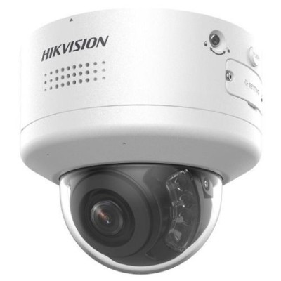 Camera IP Dome PTRZ Hikvision, ColorVu, Alarma, IK10, Microfon, Difuzor, 4MP, PoE, IR 40m, lentila motorizata 2.8-12 mm - DS-2CD2747G2H-LIPTRZS2U/SL(2 foto