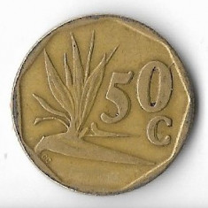 Moneda 50 cents 1993 - Africa de Sud