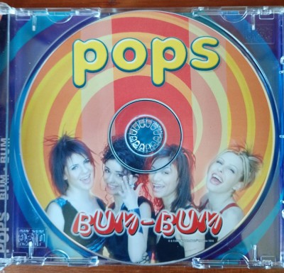 CD original - Pops - BUm- Bum ( EX ) foto