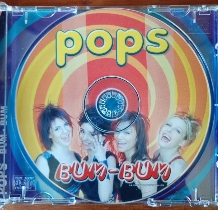 CD original - Pops - BUm- Bum ( EX )