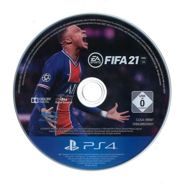 Joc fifa 21 ps4 disk second hand