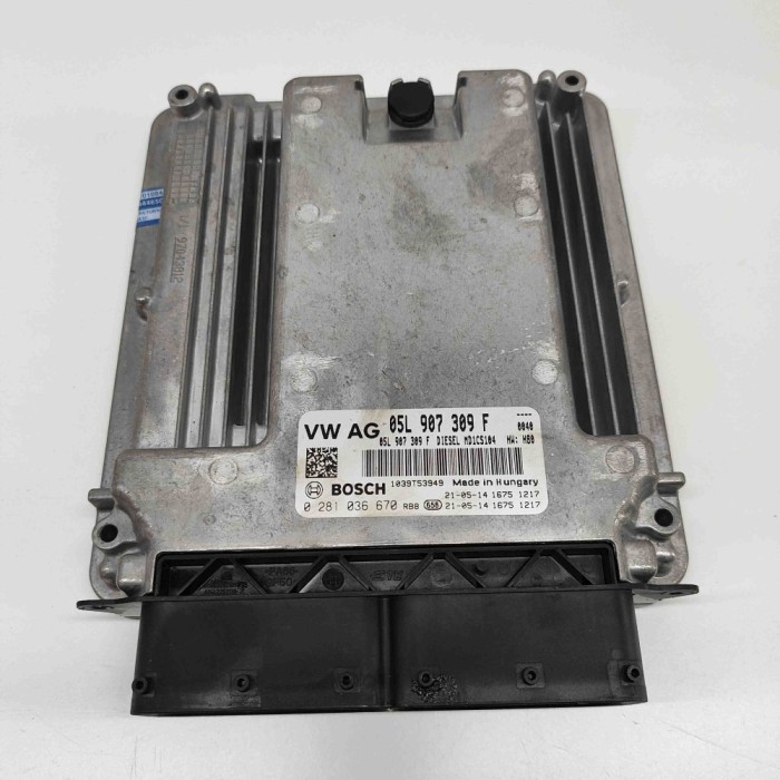 Unitate de control motor VW TRANSPORTER VI T6 Furgon SGA, SGH 2021 OEM: 05L907309F,0281036670 28328959