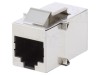 Conector RJ45 ENCITECH Cat 5e 8P8C Soclu Dual