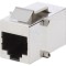 Conector RJ45 Cat 5e 8P8C