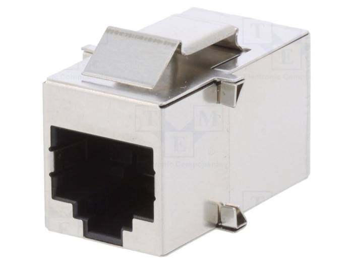 Conector RJ45 Cat 5e 8P8C