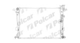Radiator Hyundai Genesis/Coupe 08-, motor: 2.0 T, 637x478x16, SRLine, Aluminiu/ Plastic brazat, 253102M500; 25310-2M540