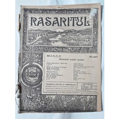 Revista Rasaritul, anul IV, nr.45-48/1922