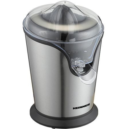 Storcator de citrice Heinner Citrus C850S, 100W, 0.25L, 1 viteza, inox +6 pahare