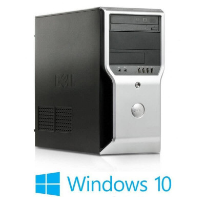 Workstation Dell Precision T1500, Quad Core i5-750, 8GB DDR3, Win 10 Home foto