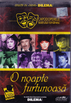 DVD Teatru: O noapte furtunoasa ( seria Capodoperele teatrului romanesc ) foto