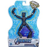 Figurina Avengers Bend &amp; Flex Black Panther - Hasbro