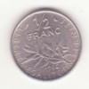 Franța 1/2 franc 1966, Europa, Nichel