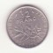 Franța 1/2 franc 1966