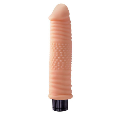 Vibrator Real Touch XXX Vibrating Cock No.07, Natural, 19 cm foto