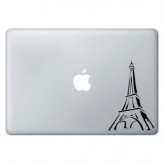 Paris France Eiffel tower mac laptop sticker