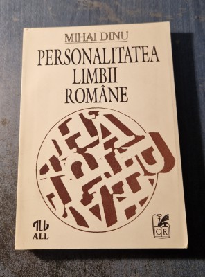 Personalitatea limbii romane Mihai Dinu foto