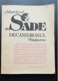 Decameronul franțuzesc - Marchizul de SADE