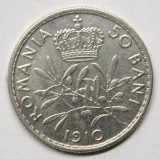 50 BANI 1910 . DETALII EXCELENTE .