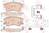 Set placute frana,frana disc CHEVROLET MALIBU (V300) (2012 - 2016) TRW GDB1783