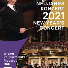 Neujahrskonzert / New Year's Concert 2021 (DVD) | Wiener Philharmoniker, Riccardo Muti