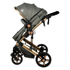 Carucior 2 in 1 reversibil X-2 Grey Gold 0 36 luni BUF BOOF foto