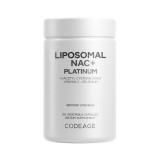 Codeage Liposomal Nac+ Platinum, Suport Avansat Pentru Detoxifiere Si