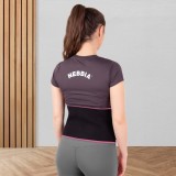Centura Talie Neopren inSPORTline Waistpire cu Buzunar - Suport Lombar, Efect Termic, Fixare Velcro