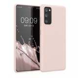 Husa Kwmobile pentru Samsung Galaxy S20 FE, Silicon, Roz, 53604.225, Carcasa
