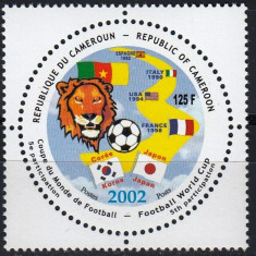 CAMERUN 2002 FOTBAL CAMPIONATL MONDIAL COTA MICHEL 50 EURO