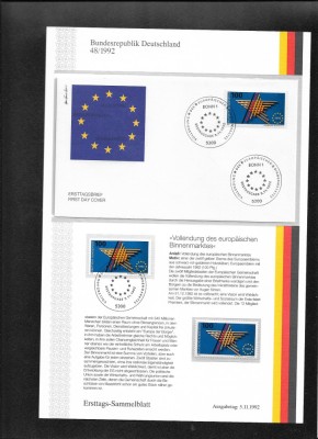 Germania FDC 48.1992 foto