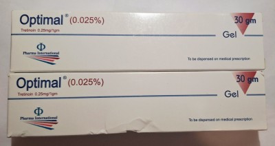 OPTIMAL Tretin 0.025%, 30 grame, gel riduri acnee vergeturi retinol melasma foto