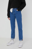 Levi&#039;s jeans 501 femei, high waist 36200.0225-MedIndigo