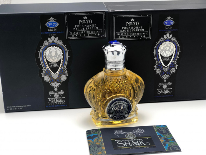 Parfum Shaik Opulent Blue No.70 unisex 100 ml Eau de Parfum Sigilat