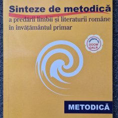 SINTEZE DE METODICA A PREDARII LIMBII SI LITERATURII ROMANE - Logel