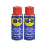 Pachet 2 x Spray Lubrifiant Multifunctional WD-40, 100ml - Curata, Lubrifiaza, Protejeaza, Deblocheaza, Opreste Scartaitul, Inlatura Umezeala