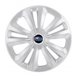 Cumpara ieftin Set 4 Capace Roti Autohelix MSA&reg;, potrivite jantelor de R16, pentru Subaru, model terra cromat