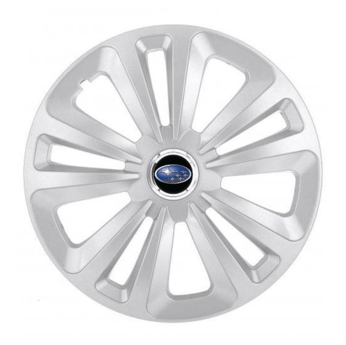 Set 4 Capace Roti Terra Gri R15 pentru Subaru