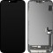 Display cu Touchscreen MP compatibil cu Apple iPhone 14 Plus, cu Rama, Versiune Soft OLED FHD Diagnostic, Negru