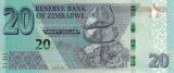 Zimbabwe 20 Dolari 2020 - P-104 UNC !!!